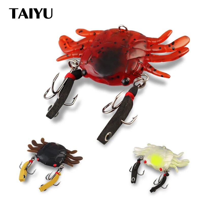 Fishing Lure Soft Plastic - Taiyu Bionic Crab Angel köder 6g