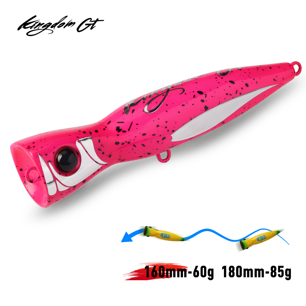 Fishing Lure Buzzbait - Kingdom GT Topwater Popper Angelköder 60g