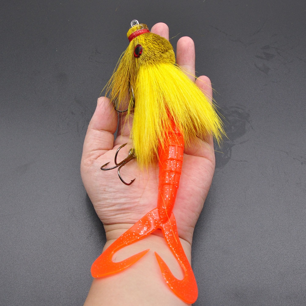 Fishing Lure Popper - 22 cm mehrteiliger Swimbait 35 g,