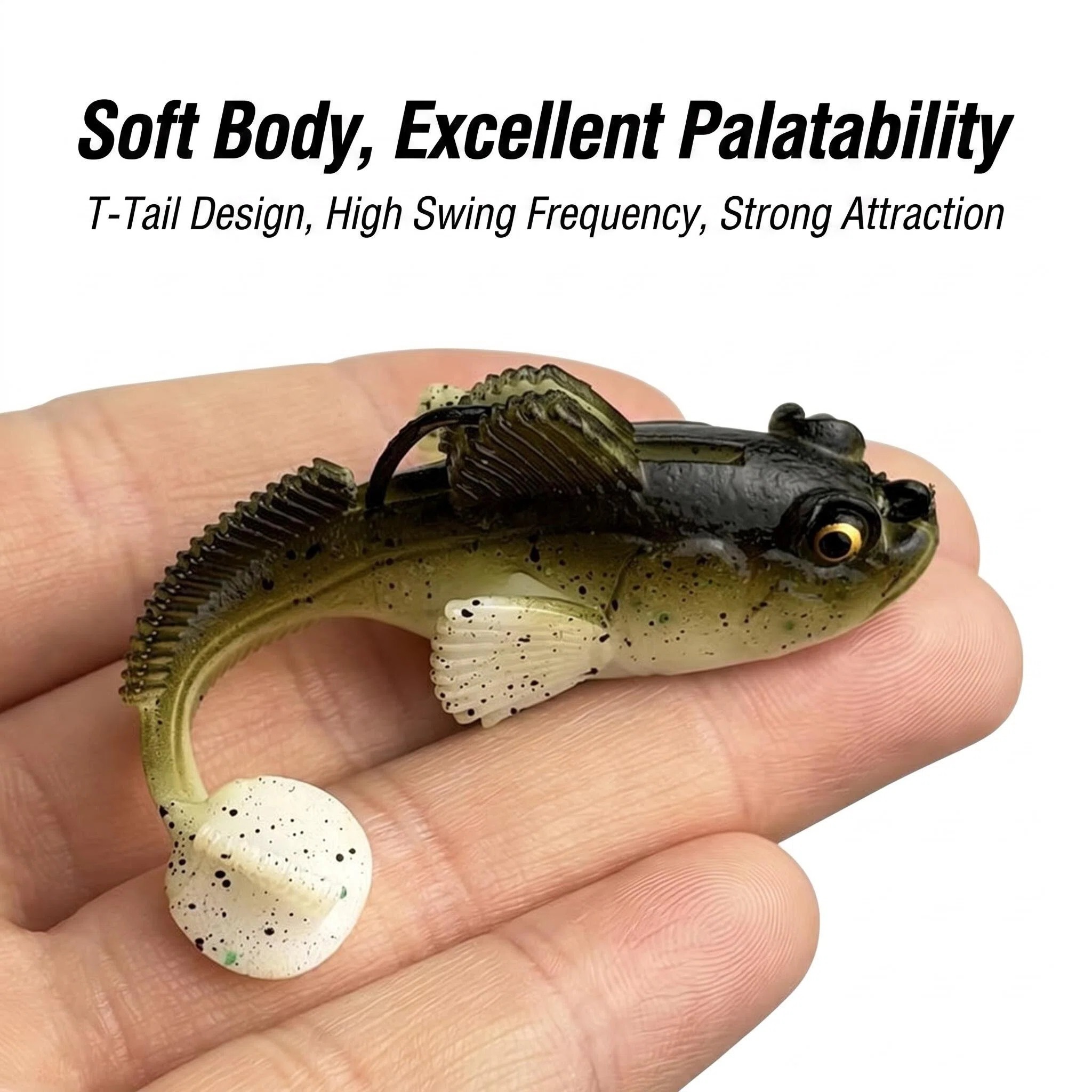 Fishing Lure Swimbait - 1 Stück 10g/13g/18g Goby-Köder Jig-Wurm Wobbler
