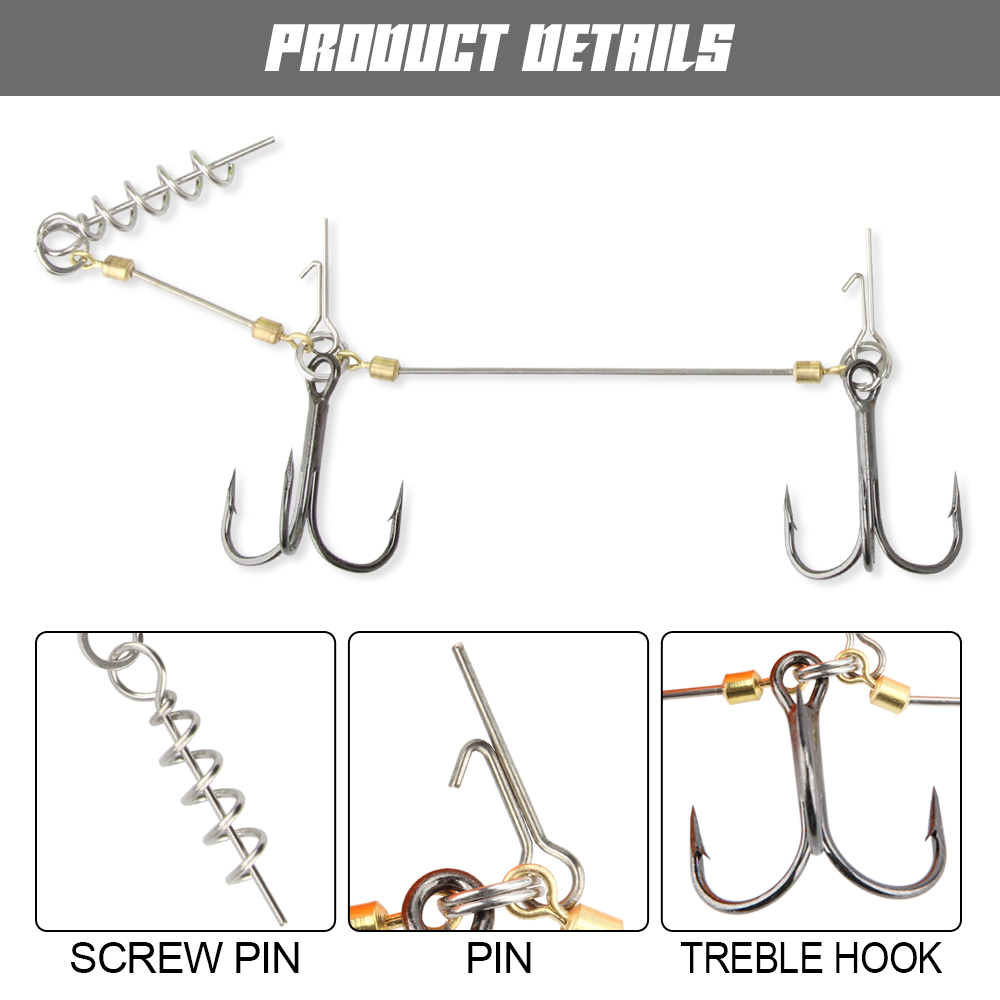 Spinpoler Pike Stinger Rig Hoo – Fishing Lure Swimbait Bewertung und Preis