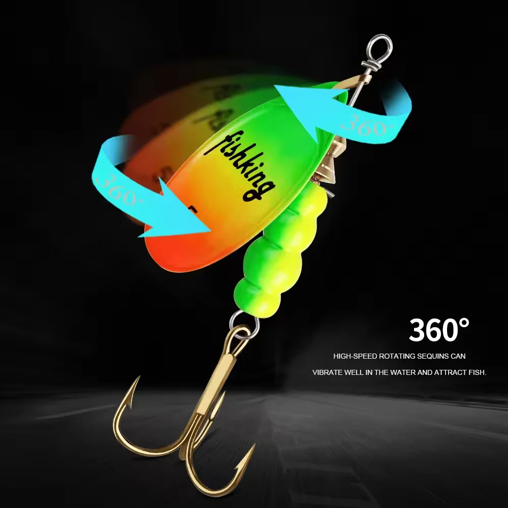 Metall Löffel Spinner Köder 3, – Fishing Lure Swimbait Bewertung und Preis