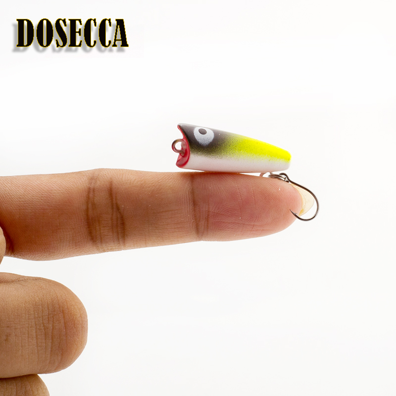 1PCS 2,5 cm 1,5g Topwater Köde – Fishing Lure Popper Bewertung und Preis