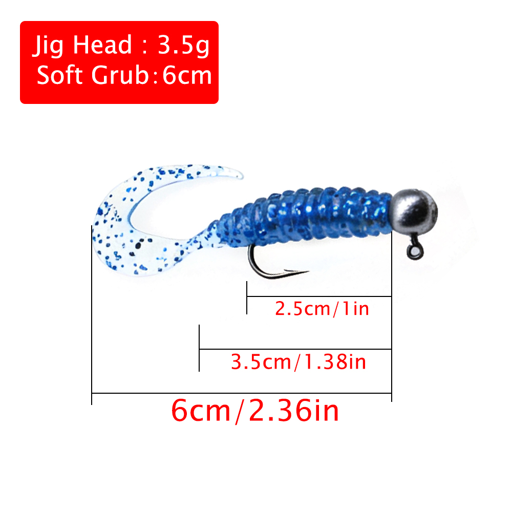 Mr.Lurion 10 Stück/Box 6cm Gru – Fishing Lure Soft Plastic Bewertung und Preis