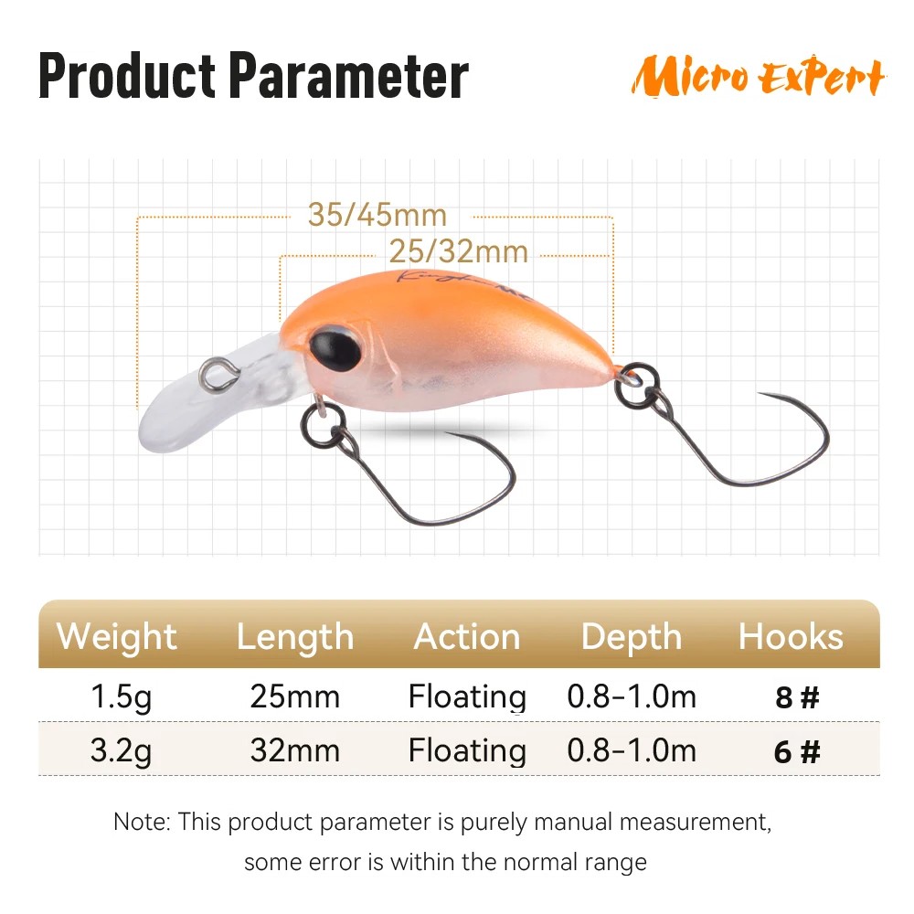 Kingdom Fishing Lure Micro Exp – Fishing Lure Crankbait Bewertung und Preis
