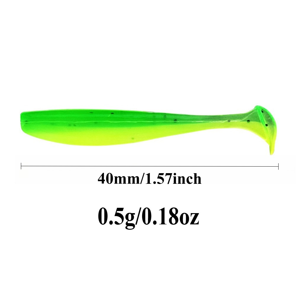 40 Stück mikroweiche Angelköde – Fishing Lure Swimbait Bewertung und Preis