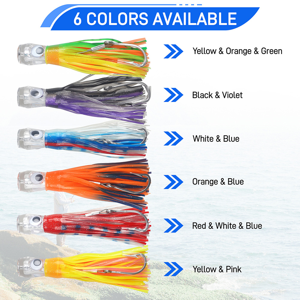 6 Stücke Salzwasser Tolling Kö – Fishing Lure Buzzbait Bewertung und Preis