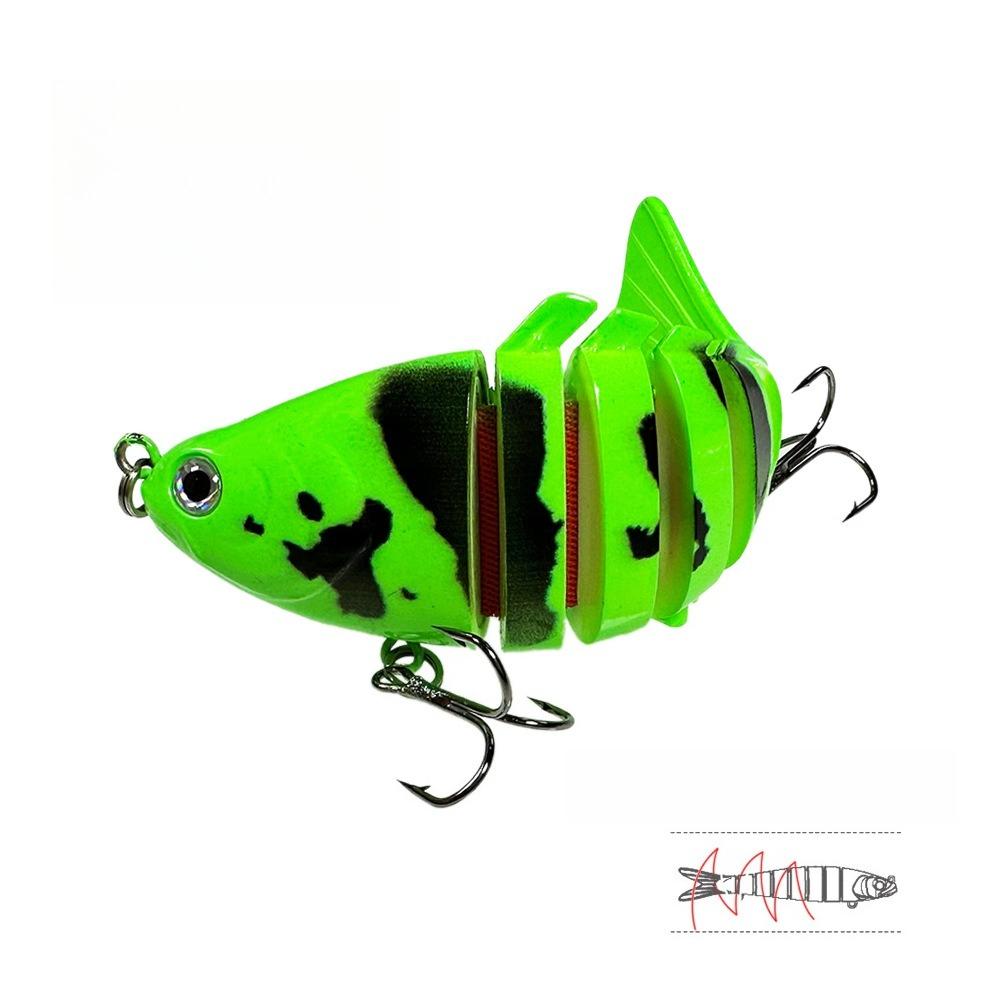 1 Stück Mehrteiliger Harter Kö – Fishing Lure Popper Bewertung und Preis